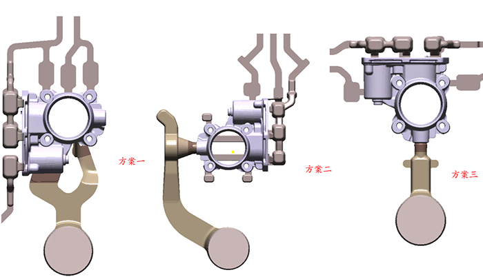 Figure 2: DoE evaluating the “Smooth Filling” behavior for the four gating concepts 